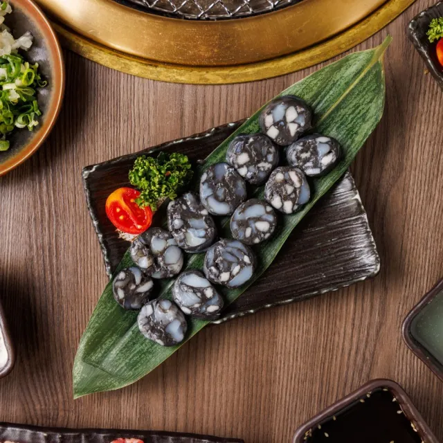 【HUTONG 胡同燒肉】墨魚香腸 2包/原料整條未切片(600gX2包)