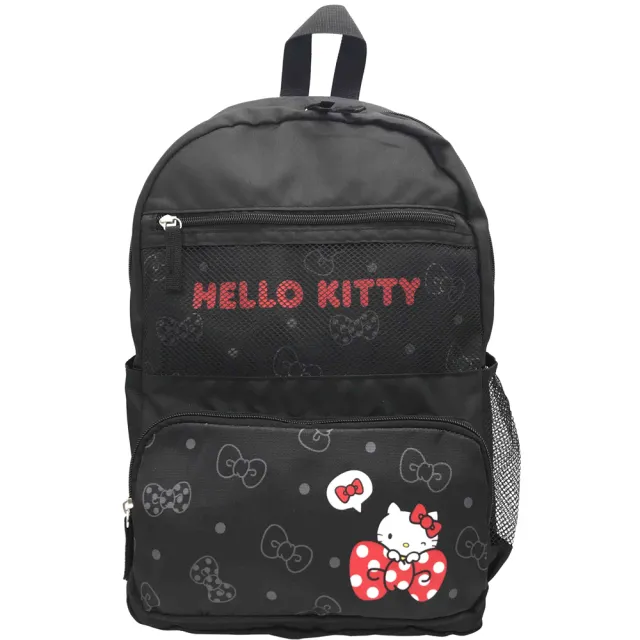 【SANRIO 三麗鷗】雙11 Hello Kitty輕便休閒背包(台灣正版授權)