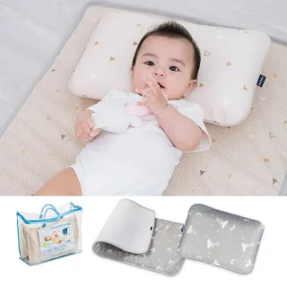 【GIO Pillow】透氣幼兒園睡袋2件組-床墊枕頭各一(兒童枕 嬰幼床墊 幼兒睡袋 可水洗)