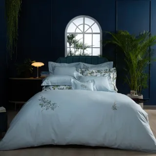 【WEDGWOOD】經典兩用被套枕套床包四件組(雙人｜天絲印花/長纖棉刺繡 任選)