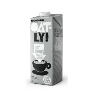 【Oatly】咖啡師 燕麥奶 1L/瓶(無加糖 咖啡大師 產地:荷蘭)