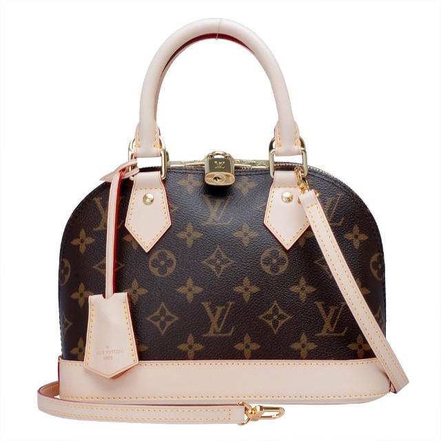 LV LOUIS VUITTON路易威登 M53152 經典 Monogram 印花 ALMA BB 手提/斜背包 LV LOUIS VUITTON 路易威登 M53152 經典 Monogram 印花 ALMA BB 手提/斜揹包,採用高階牛皮與帆布製成,咖啡色系設計展現優雅氣質。內附原廠防塵套、品控卡、鐘型鑰匙套、LV鎖頭、鑰匙與背帶,適合日常出勤與輕便攜帶,尺寸適中,內設1個內袋,拉鍊式開口,簡約實用。
