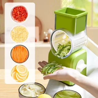 【JOJOGO】美國龍捲風多功能切菜組(切菜神器 切絲器 刨片器 切片器 磨泥器)