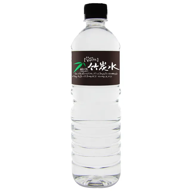 【味丹】多喝水鹼性竹炭水600mlx2箱共48入