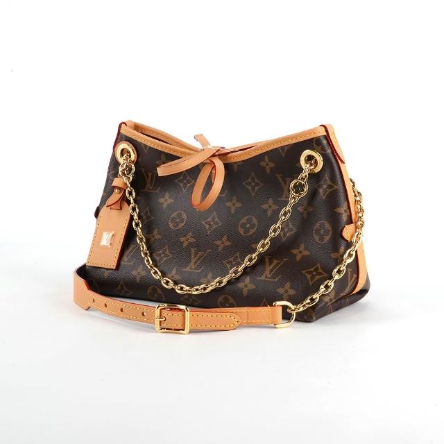 【Louis Vuitton 路易威登】CarryAll BB Monogram 塗層帆布迷你二用鍊包(M13014)
