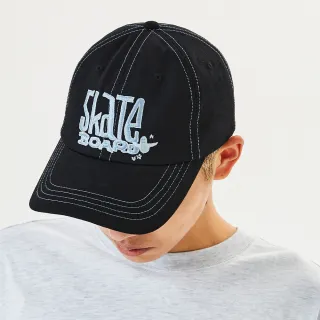 【Mark Gonzales官方旗艦】SKATE 棒球帽-黑色