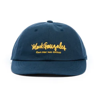 【Mark Gonzales官方旗艦】MG LOGO 休閒棒球帽-深藍色