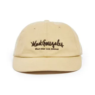 【Mark Gonzales官方旗艦】MG LOGO 休閒棒球帽-米色