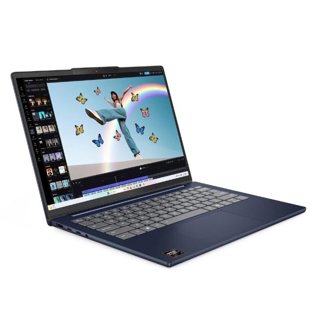 【Lenovo】14吋輕薄筆電(IdeaPad Slim 5 83HX004BTW/RAI 7 350/32G/512G/W11/藍)