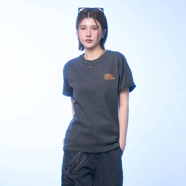 【MAJOR MADE】90復古感夢想字母短T(休閒上衣/圖案短袖/自訂款短T)