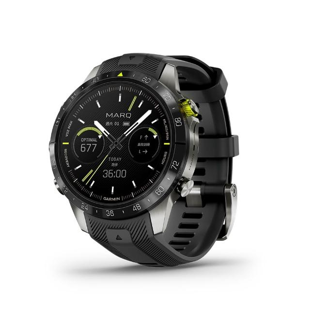 Garmin MARQ GEN2 系列智慧手錶，專為運動愛好者設計，搭載先進 GPS 導航、心率偵測、游泳防水及行動支付功能。支援路跑、游泳、腳踏車、高爾夫及登山等多種運動模式，具備久坐提醒、睡眠監測、簡訊及 Email 通知，計步精準。相容 iOS 與 Android 系統，咖啡色系外觀，銀幕尺寸 2 吋以下，待機時間長達 8-30 天，NCC 認證碼 CC AF22LP1820T7，完美結合時尚與實用。