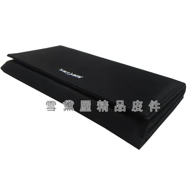【SNOW.bagshop】雙11 長夾 休閒夾 進口防水尼龍布 三折型 主袋內一延伸大袋口 中性款 男女 青少 全齡