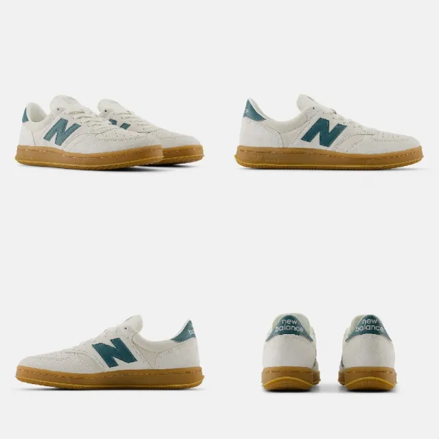 【NEW BALANCE】休閒鞋 T500 男鞋 女鞋 海鹽 雲杉亮綠 米白 綠 膠底 復古 NB(CT500DB-D)