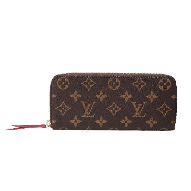 LV LOUIS VUITTON路易威登 M60742 經典 Monogram 拉鍊長夾