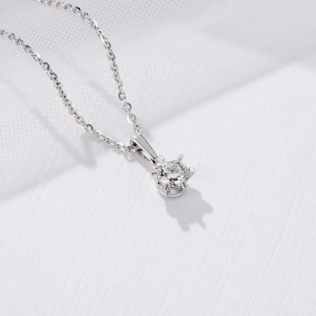 【PROMESSA】GIA 18分 18K金 如一系列 鑽石吊墜