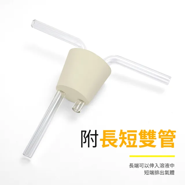 【SMILE】孟氏氣體瓶 1000ml 過濾瓶 氣體洗瓶 吸引瓶 165-GWB1000(實驗洗氣瓶 抽氣瓶 大口瓶)