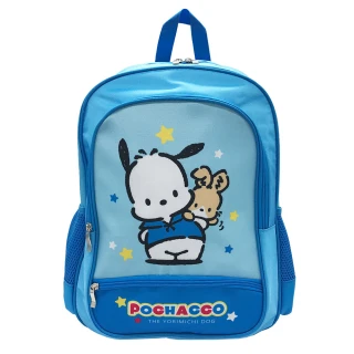 【SANRIO 三麗鷗】帕恰狗雙層書包(台灣正版授權)