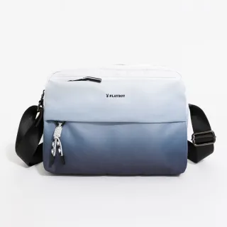 【PLAYBOY】斜背包  Gradient系列(藍色)