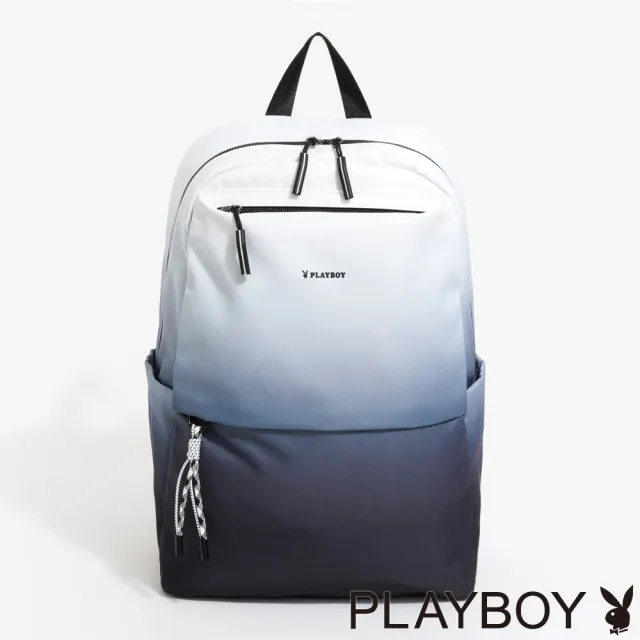 【PLAYBOY】後背包  Gradient系列(藍色)