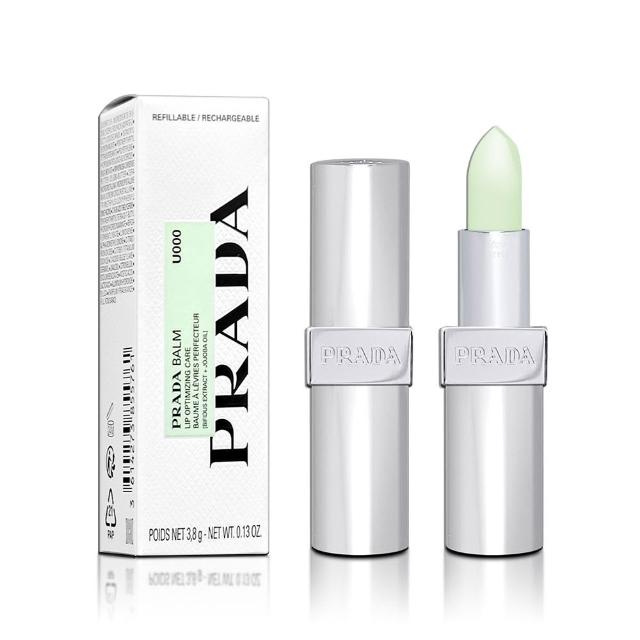 【PRADA 普拉達】經典潤唇膏 #U000 3.8g(平行輸入)