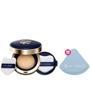 【Estee Lauder 雅詩蘭黛】粉持久天生美肌氣墊粉餅(SPF20-25/PA+++/一盒2蕊液態粉餅/IU同款/情人節/送禮)