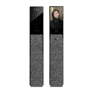 【德國摩根moorgen】舊換新賣場 T5+電子鎖 人臉辨識 電子貓眼(十合一美形智能門鎖 水晶面板 含基本安裝)