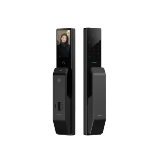 【德國摩根moorgen】舊換新賣場 T9+電子鎖人臉辨識 電子貓眼 指靜脈(十合一推拉式美形智能門鎖 含基本安裝)