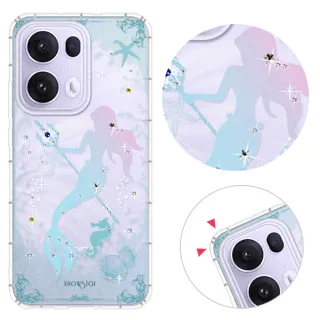 【KnowStar】Reno 15/14/13/12/11/A 系列 彩鑽防摔手機殼-美人魚(Pro/F/A5Pro/15F/6Pro/8T/7Z/A54/53)