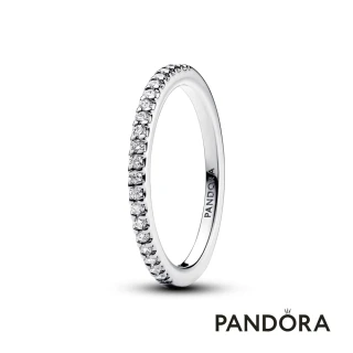 【Pandora官方直營】璀璨密鑲線戒