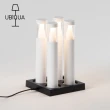 【義大利UBIQUA】Stick 夕光雅燭USB充電式桌燈組-4入附充電座-多色可選(觸控燈/USB燈具/護眼燈/可調光)