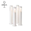【義大利UBIQUA】Stick 夕光雅燭USB充電式桌燈組-4入附充電座-多色可選(觸控燈/USB燈具/護眼燈/可調光)