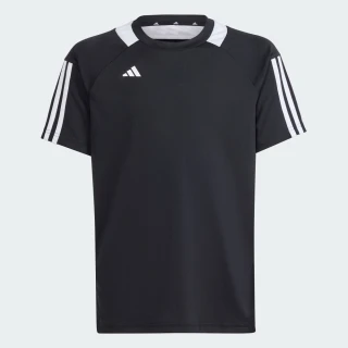 【adidas 愛迪達】短袖上衣 童裝 大童 男童 亞規 J SERE T 黑 IS0329