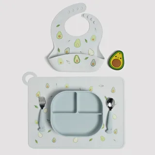 【Loulou lollipop】可掛式矽膠餐墊(多款任選)