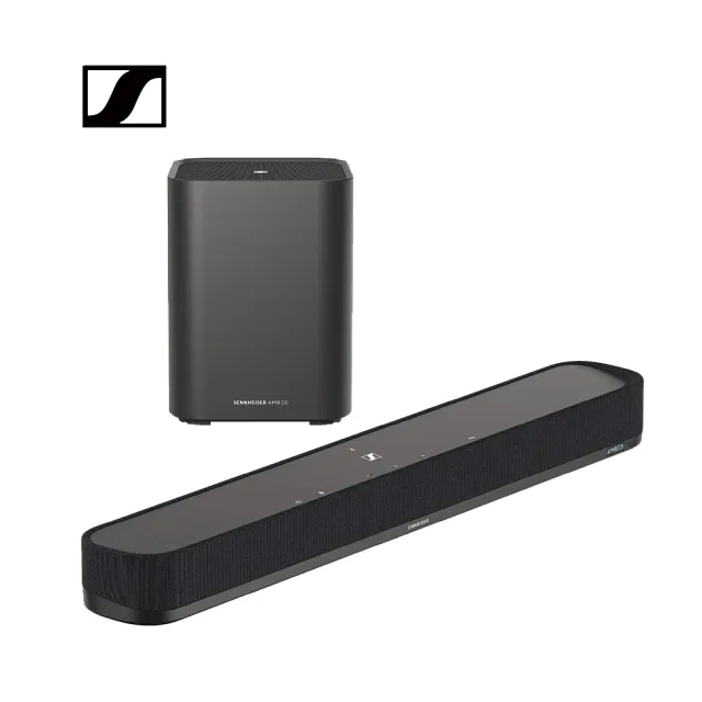 【SENNHEISER 森海塞爾】AMBEO Soundbar Mini / Sub 家庭影音劇院組