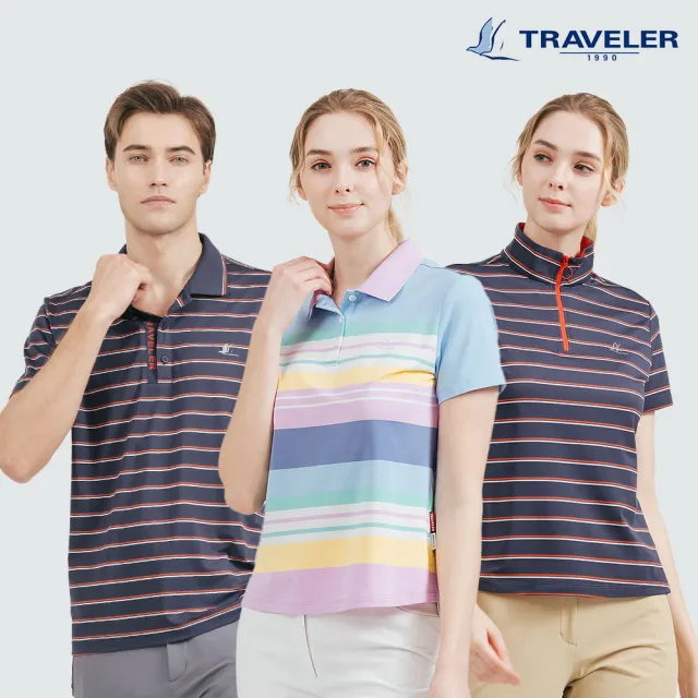 【TRAVELER 旅行者】男女款消臭吸排短袖上衣｜251TR812.813.815(消臭/吸排/男女多款)