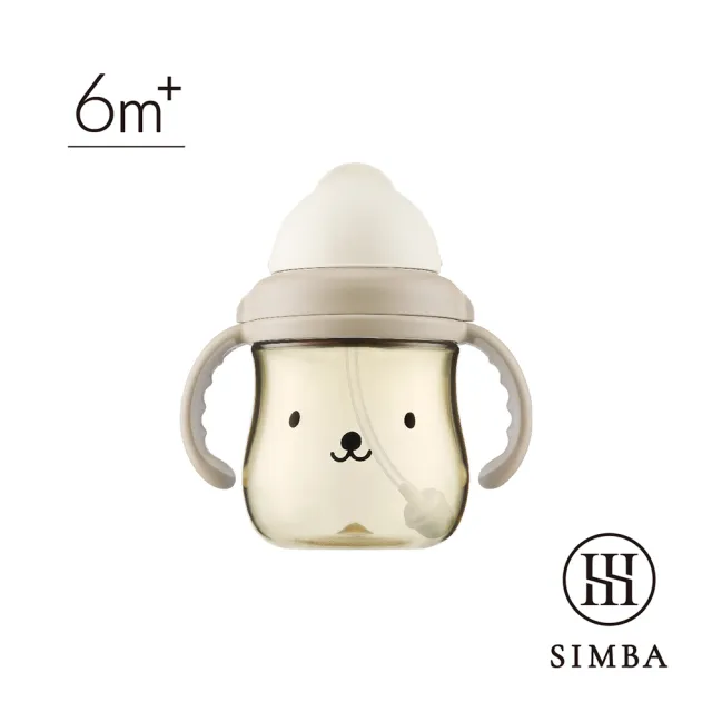 【Simba 小獅王辛巴】好樂飲PPSU防漏滑蓋學習水杯250ml