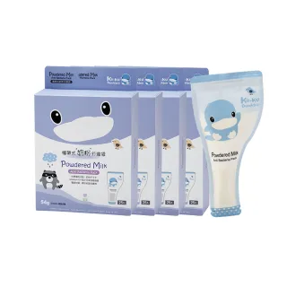 【KU.KU. 酷咕鴨】攜帶式奶粉分裝袋54g(100入)