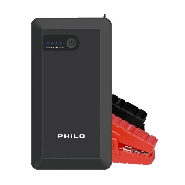 【Philo 飛樂】行動電源救援 飛樂 PQC-8000SE汽油50~4000CC 保固一年(車麗屋)