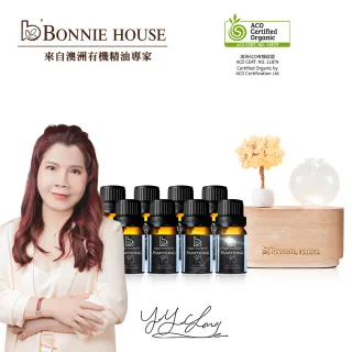 Bonnie House有機淨養身心精油賞香組