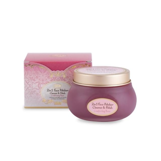 【SABON】官方直營 二合一臉部磨砂膏125ml-珍萃玫瑰