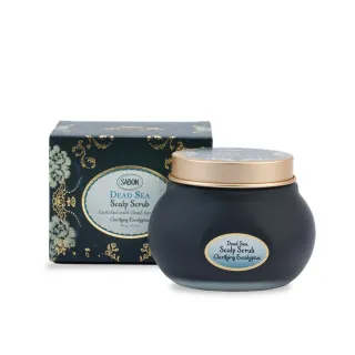 【SABON】官方直營 淨煥尤加利死海黑礦泥頭皮磨砂膏300g