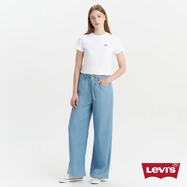 【LEVIS】XL STRAIGHT 女款 寬鬆牛仔褲 SUMMER HOLIDAY系列 丹寧寬褲 熱賣單品 0041T-0000