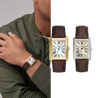 【FOSSIL 官方旗艦館】Carraway系列 復古羅馬數字手錶 皮革錶帶 30MM｜618 限定(多色可選)