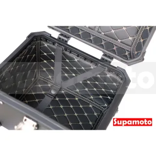 【Supamoto】100L—機車鋁合金尾箱(重機/通用/行李箱/鋁箱/後箱/摩托車/大羊/快拆/檔車/CT125/CB350)