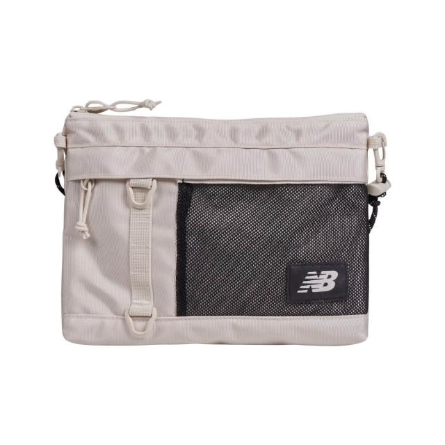 【NEW BALANCE】NB Bags 側背包 隨身包 運動 休閒 男 女 杏色(LAB51530LIN-F)