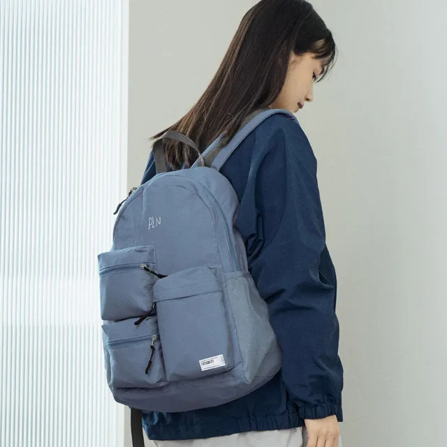 【plain-me】買一送一★限定送小包 大容量旅行後背包 PLN3008(防水包 男女後背包 登山包 筆電包)