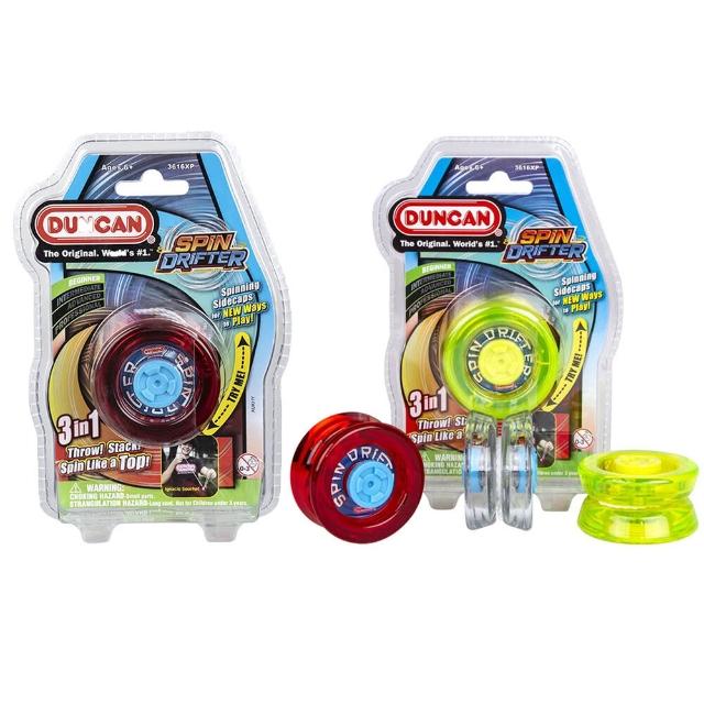 【ToysRUs 玩具反斗城】DUNCAN 帶側軸塑膠蝶翼溜溜球 - 隨機發貨