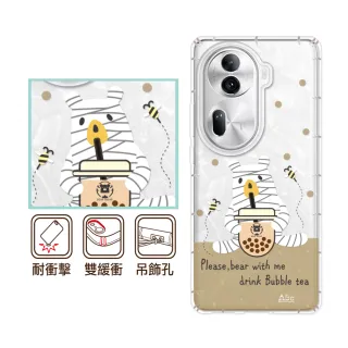 【反骨創意】OPPO 全系列 彩繪防摔手機殼-波霸熊(Reno14F/Reno14Pro/A5Pro/13F/13Pro/12F/11F/8Z/7Z/6Pro)