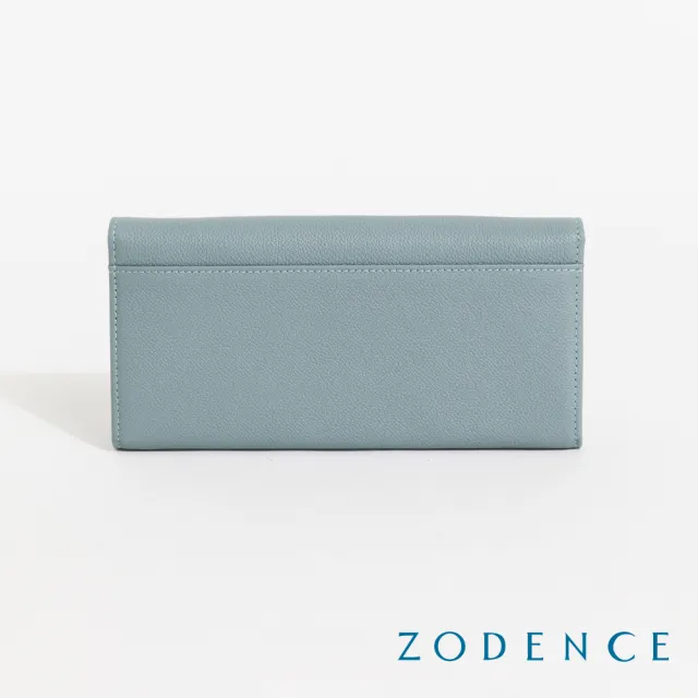 【ZODENCE 佐登司】CUFF進口真皮袖釦設計單層長夾(多色)