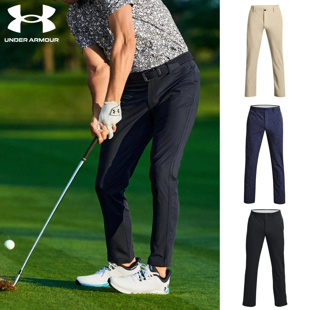 ua高爾夫球褲 UNDER ARMOURUA雙12精選男款 高爾夫Vented 直筒長褲,多款任選)